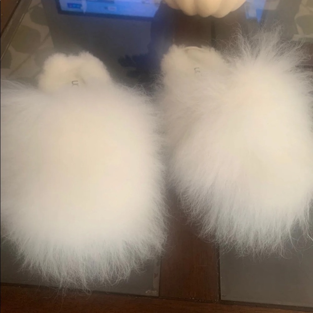 COPY - Uggs fluff momma mongolian clog slippers